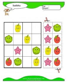 Sudoku Çocuk Bulmacaları